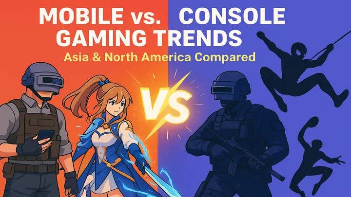 Mobile vs. Console: Gaming Trends in Asia and North America